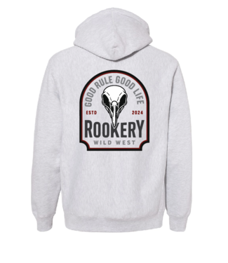 ROOKERY ROOKERY - GOOD RULE HOODIE (HEATHER GREY)