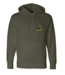 ROOKERY ROOKERY - DRUNKY HOODIE HVW (SURPLUS GREEN)