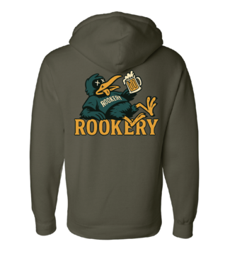 ROOKERY ROOKERY - DRUNKY HOODIE HVW (SURPLUS GREEN)