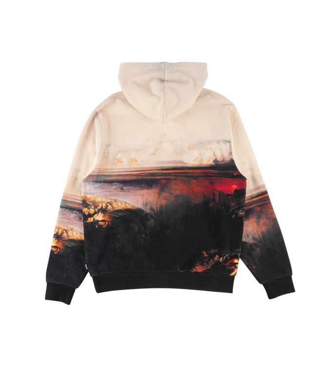 WELCOME WELCOME - JUDGEMENT ALL OVER PRINT HOODIE (BLACK)