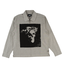 WELCOME WELCOME - CROWNED L/S PRINTED OXFORD SHIRT (BLACK)