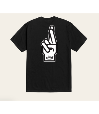 LOSER MACHINE LOSER MACHINE - GOOD LUCK FINGERS T-SHIRT (NOIR)