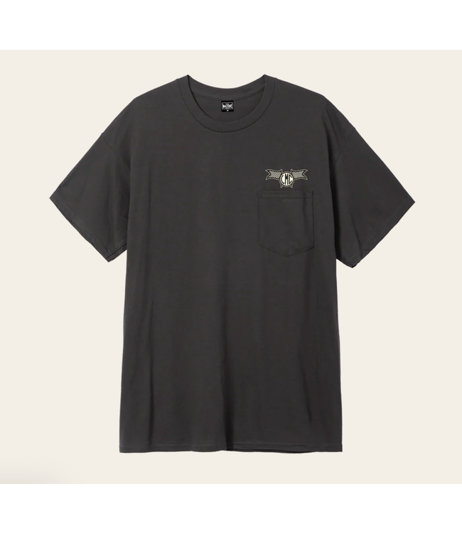 LOSER MACHINE LOSER MACHINE - SPEEDWAY T-SHIRT À POCHE (NOIR)