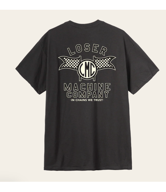 LOSER MACHINE LOSER MACHINE - SPEEDWAY T-SHIRT À POCHE (NOIR)