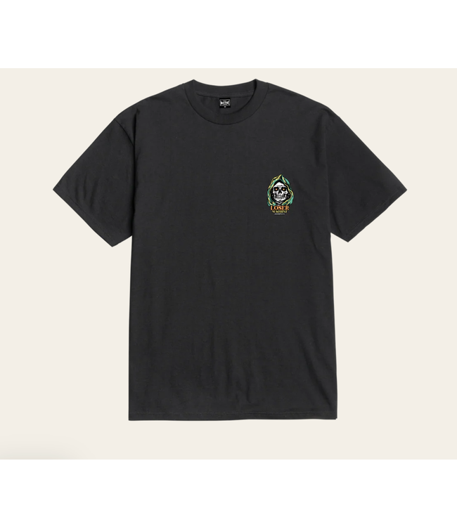 LOSER MACHINE LOSER MACHINE - TIME'S UP TEE (BLACK)