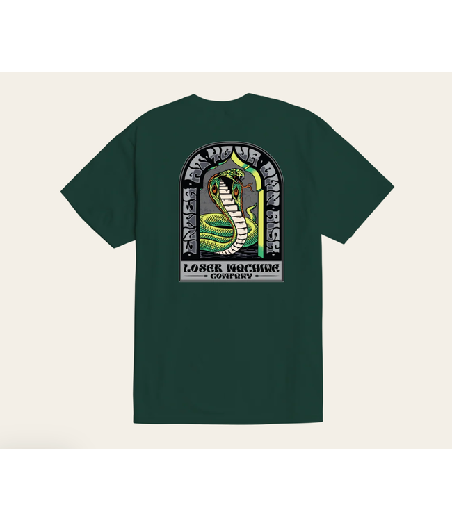 LOSER MACHINE LOSER MACHINE - DON'T ENTER TEE (FOREST)