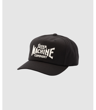 LOSER MACHINE LOSER MACHINE - RONNIE SNAPBACK CAP (BLACK)