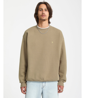VOLCOM VOLCOM - SINGLE STONE PW CREWNECK (BRINDLE)