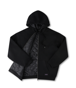 FORMER FORMER - GLOBAL MIND LINED ZIP HOODIE (BLACK) FORMER FORMER - GLOBAL MIND LINED ZIP HOODIE (BLACK)