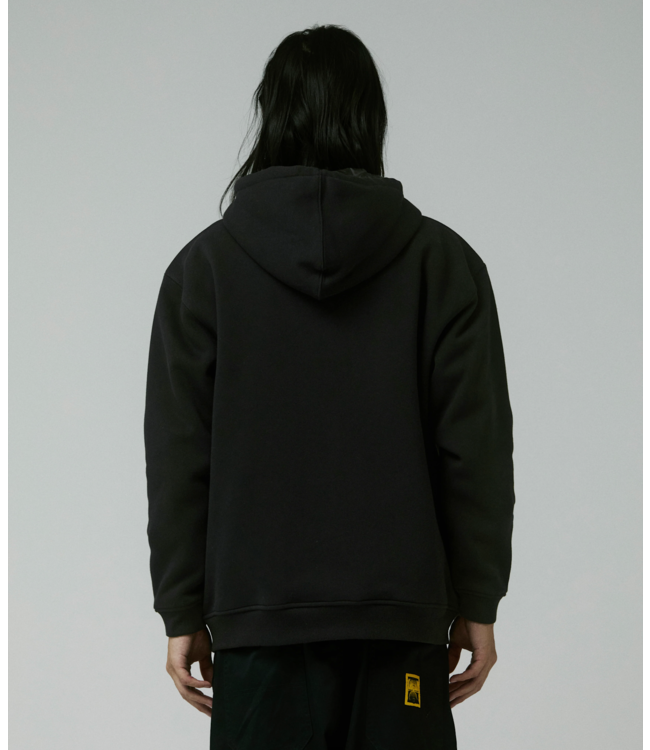 FORMER FORMER - GLOBAL MIND LINED ZIP HOODIE (BLACK)