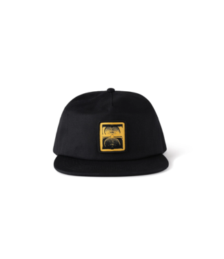 FORMER FORMER - CRUX PATCH SNAPBACK CAP (BLACK/ YELLOW)