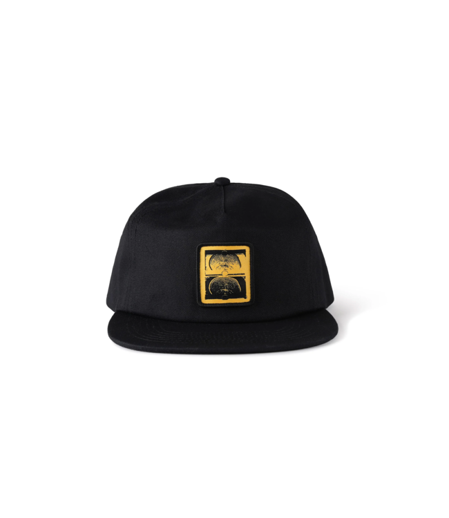 FORMER FORMER - CRUX PATCH SNAPBACK CAP (BLACK/ YELLOW)