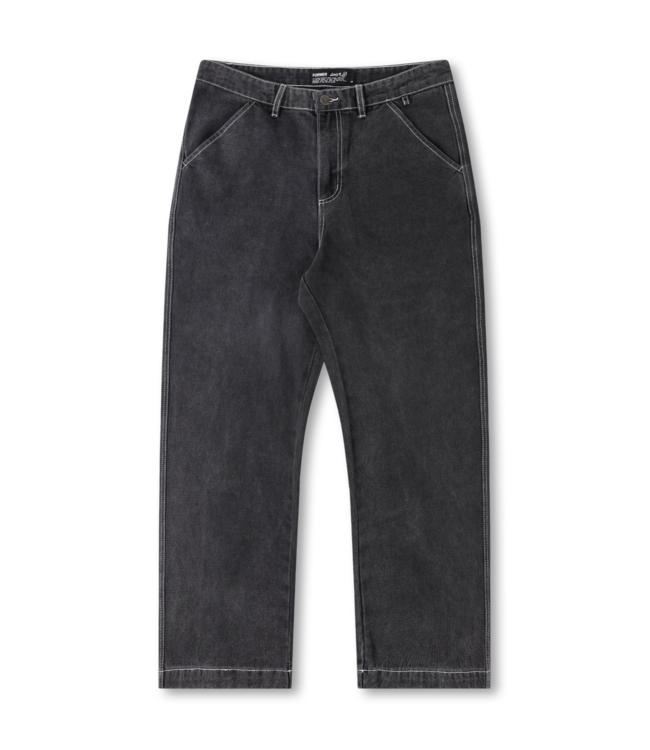 FORMER FORMER - REYNOLDS FLATLINE DENIM PANT (WASHED BLACK)