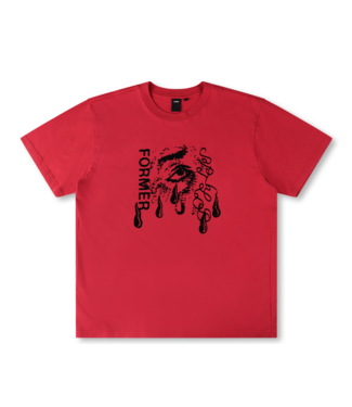FORMER FORMER - WEEPING ORGAN OF SIGHT TEE (WASHED RED) FORMER FORMER - WEEPING ORGAN OF SIGHT TEE (WASHED RED)
