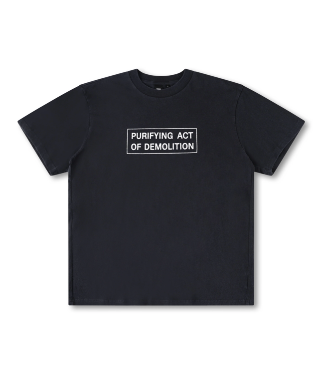 FORMER FORMER - ACTION TEE (WASHED BLACK)
