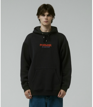 FORMER FORMER - GLOBAL MIND YARDAGE HOODIE (BLACK) FORMER FORMER - GLOBAL MIND YARDAGE HOODIE (BLACK)