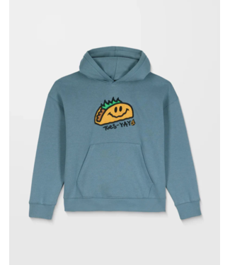 VOLCOM VOLCOM - VOLTACO KID HOODIE (BLUE WASH)