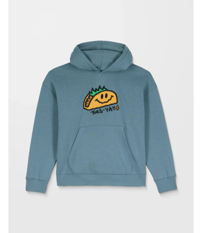 VOLCOM VOLCOM - VOLTACO KID HOODIE (BLUE WASH)