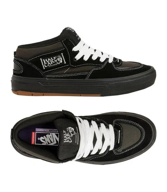 VANS VANS - SKATE HALF CAB WAFFLECUP (BLACK/ ASPHALT)