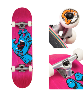 SANTA CRUZ SANTA CRUZ - SCREAMING HAND 7.8" COMPLETE