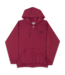 FROSTED FROSTED - CLASSIC LOGO ZIP HOODIE (CARDINAL)