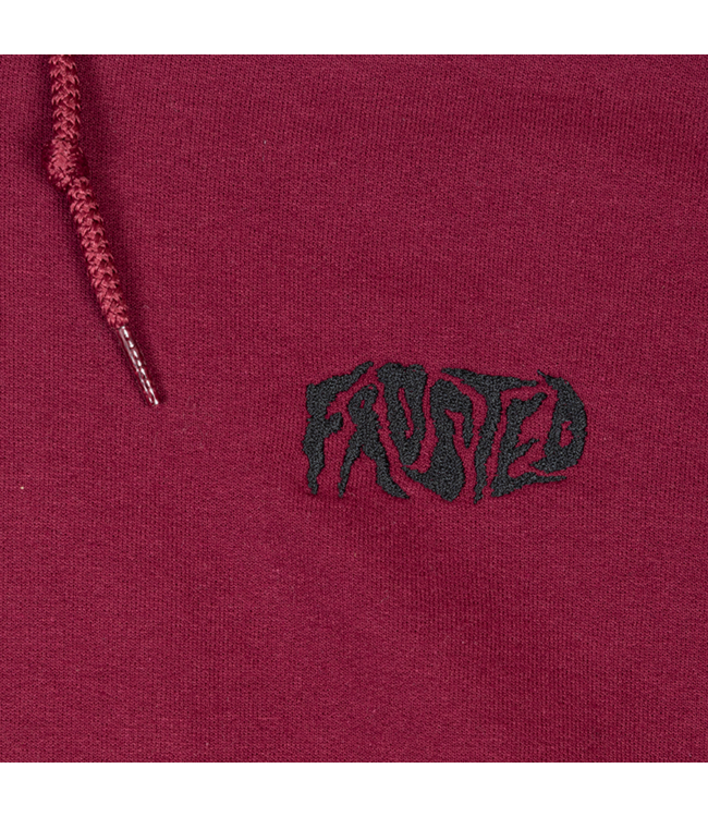 FROSTED FROSTED - CLASSIC LOGO ZIP HOODIE (CARDINAL)