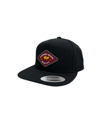 ROOKERY ROOKERY - FLAG 2 SNAPBACK CAP (BLACK)