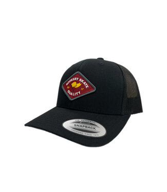 ROOKERY ROOKERY - FLAG 2 TRUCKER CAP (BLACK)