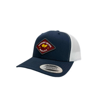 ROOKERY ROOKERY - FLAG 2 TRUCKER CAP (NAVY/WHITE)