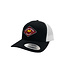 ROOKERY ROOKERY - FLAG 2 TRUCKER CAP (BLACK/WHITE))