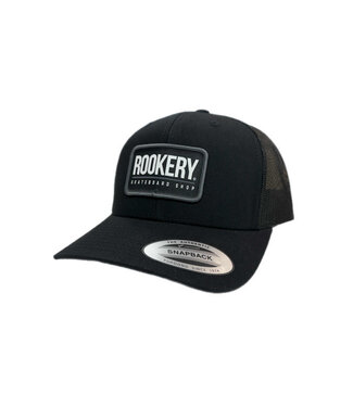 ROOKERY ROOKERY - CORPO RECTANGLE TRUCKER CAP (BLACK)