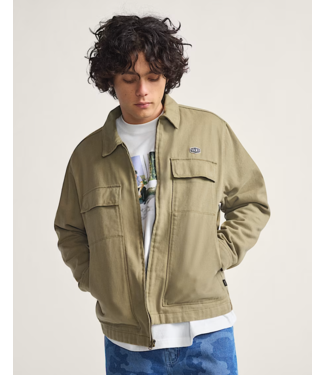 VANS VANS - MCAVOY ZIP STATION JACKET (BAY LEAF)