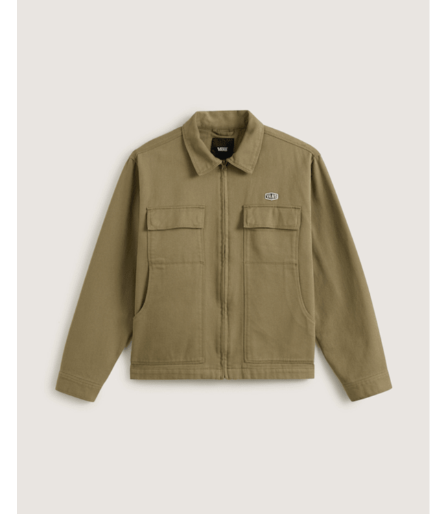 VANS VANS - MCAVOY ZIP STATION JACKET (BAY LEAF)