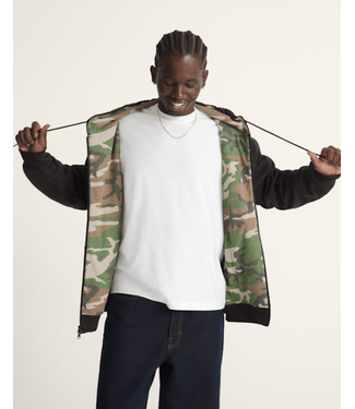 VANS VANS - DOVER CAPUCHE ZIP DOUBLURE THERMALE (NOIR/CAMO)