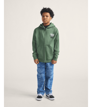 VANS VANS - METAL WALL CAPUCHE AVEC ZIP ENFANT (PIN VERT FORÊT)
