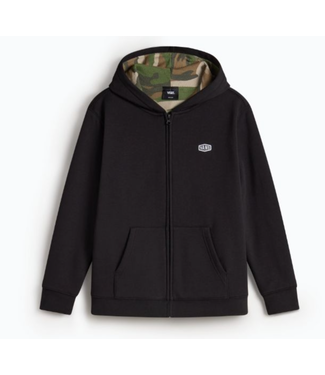 VANS VANS - DOVER CAPUCHE AVEC ZIP ENFANT (NOIR/CAMO)