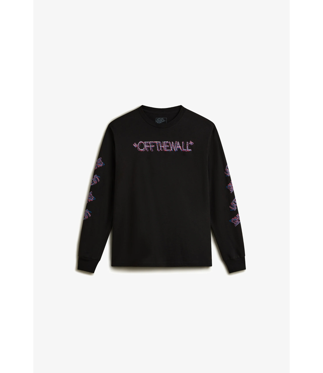 VANS VANS - SCRIBBLED PAST KID L/S TEE (BLACK)