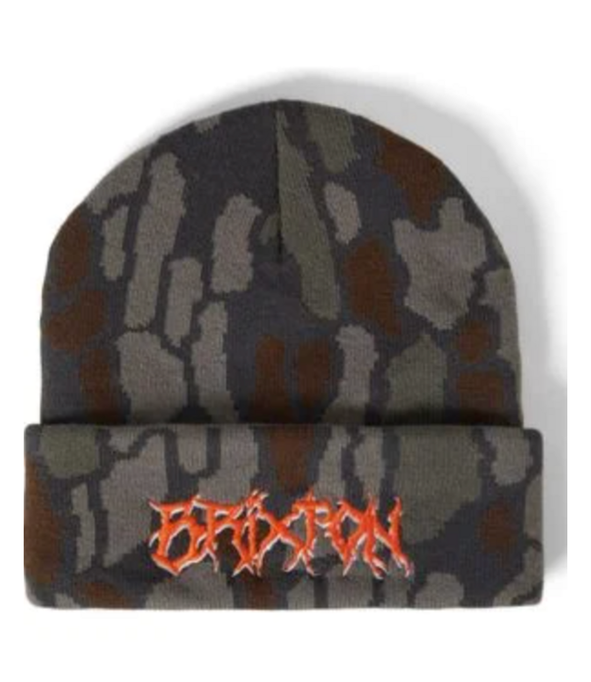 BRIXTON BRIXTON - VOID HUNTER WATCH CAP BEANIE (BARK CAMO)