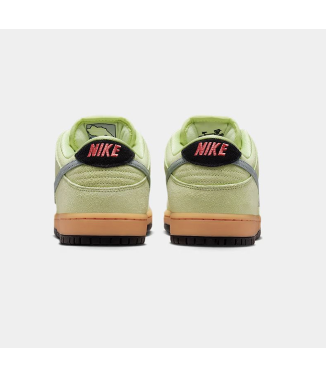 NIKE SB NIKE SB - DUNK LOW PRO PRM (CITRON LIQUIDE LT./GRIS LOUP)