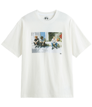 VANS VANS - SKATE ATIBA HAZE CURB CREW TEE (WHITE)