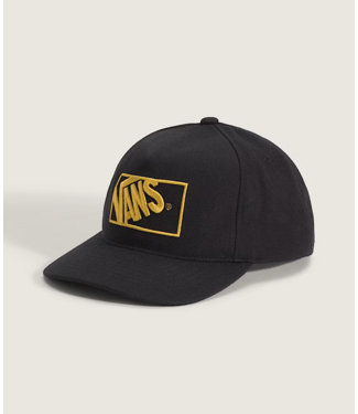 VANS VANS - FORMULA SNAPBACK CAP (BLACK/ BURNT GOLD)