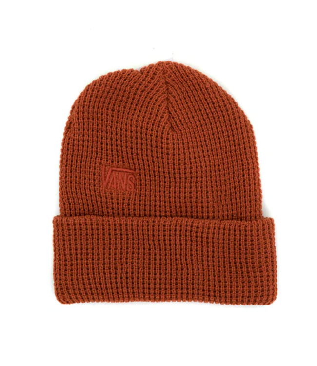 VANS VANS - MTE OLMSTEAD WAFFLE BEANIE (BRICK RED)
