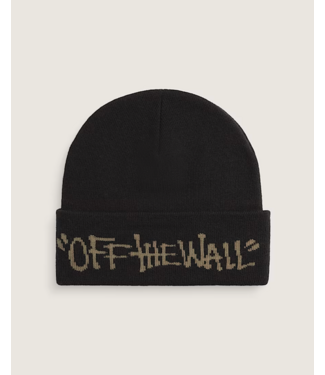 VANS VANS - LET LOOSE TALL CUFF KID BEANIE (BLACK)