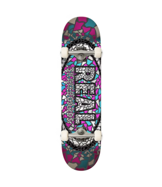 REAL SKATEBOARDS REAL - MOSAIC OVAL FOIL 7.3" COMPLETE