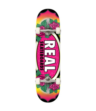 REAL SKATEBOARDS REAL - ROSE OVAL 8.5" COMPLETE