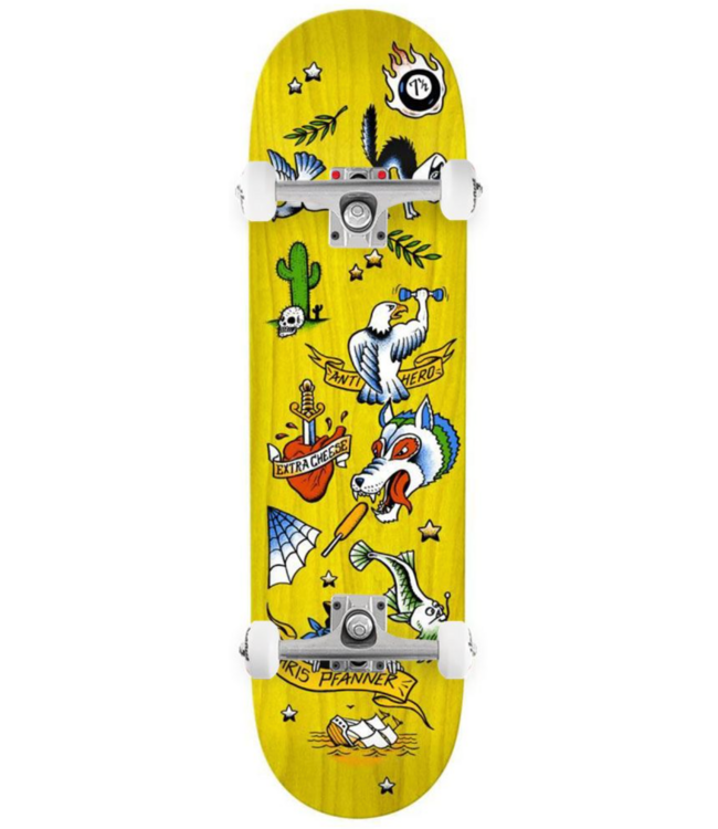 REAL SKATEBOARDS ANTI HERO - NO REGERTS 8.25" COMPLETE