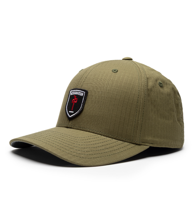 RED DRAGON RDS - UNDERSCORE PATCH FLEXFIT CAP