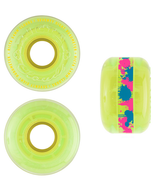 RICTA RICTA - CLOUDS CLEAR SPLATTER CAMO 78A 54MM