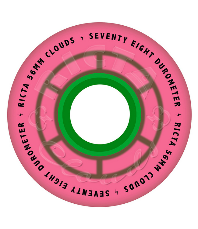 RICTA RICTA - CLOUDS WATERMELON 78A 56MM