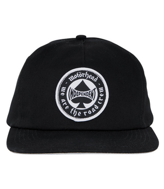 INDEPENDENT INDEPENDENT - MOTORHEAD SPADE SNAPBACK CAP INDEPENDENT INDEPENDENT - MOTORHEAD SPADE SNAPBACK CAP